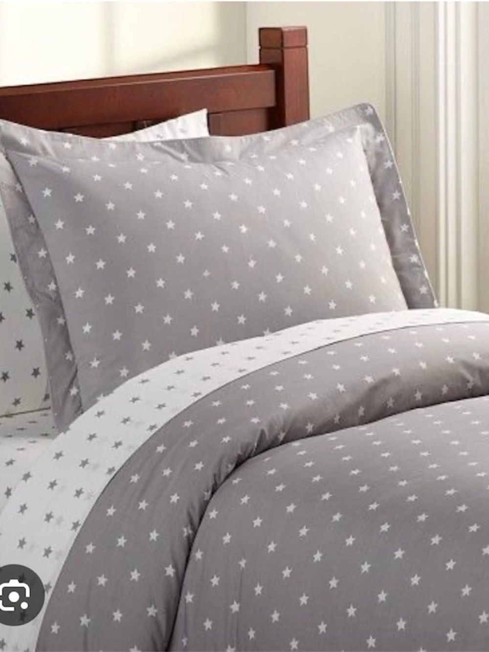 Pottery Barn kids Set of 2 Organic Cotton Sstandard Size Pillow Shams